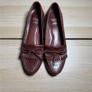 G H Bass & Co Tailored Brown Women's Lucy Leather Loafers
